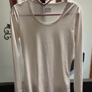 32 Degrees Women's Soft White Long Sleeve Tee #377